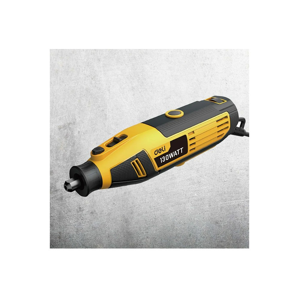 Гравер Deli YS EDL-DM03-E1, сетевой, 130 Вт, цанга 3 мм, коробка - 2 Гравер Deli YS EDL-DM03-E1, сетевой, 130 Вт, цанга 3 мм, коробка - 2