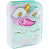 Пенал-книжка "Fluffy Unicorn", 1 отделение, голубой - 2