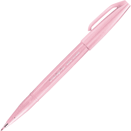 Маркер-кисть "Brush Sign pen", светло-розовый
