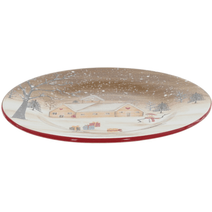 Тарелка керамическая "Сказочная пора", 25 см, разноцветный - 2