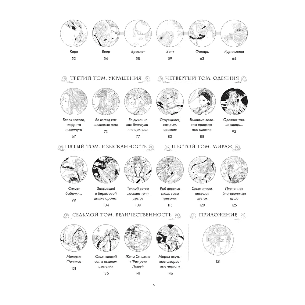 Книга "Искусство линий. Учимся рисовать в китайском стиле: от наброска до готовой иллюстрации", Дада Мао - 5