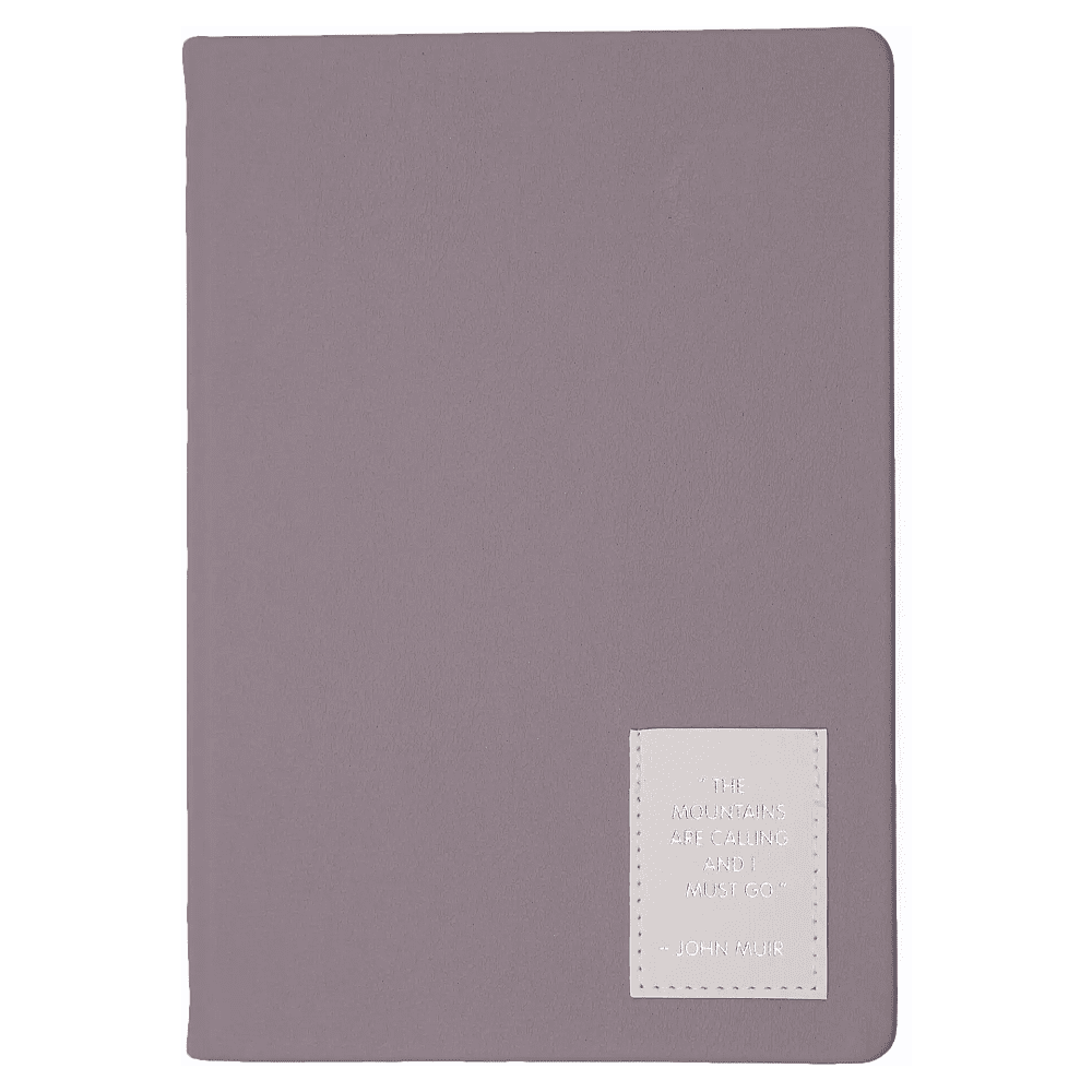 Ежедневник недатированный "Nuances. Эустома", A5, 152 листа, фиолетовый - 2