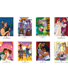 Раскраска по номерам на фрунцузском языке "Coloriages mystères Disney - Love Stories" - 4