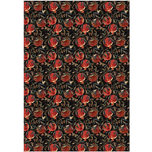 Бумага декоративная в рулоне "Flora. Гранат", 1х0,7 м