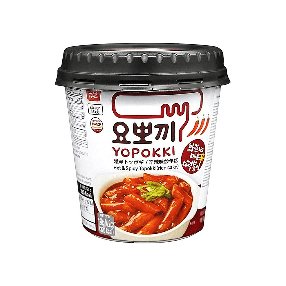 Палочки рисовые "Yopokki. Hot&Spicy", остро-пряный, 120 гр.