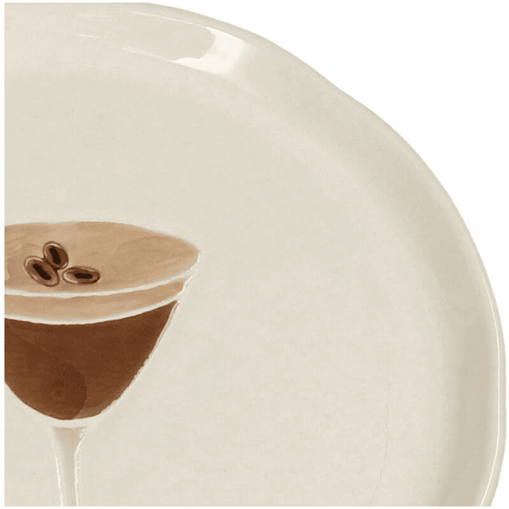 Тарелка керамическая "Espresso Martini", 13.5х13.5 см, бежевый - 2