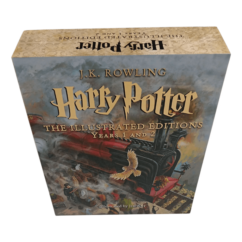 Комплект книг на английском языке "Harry Potter. The Illustrated Editions: Years 1 and 2", J.K. Rowling, Ill. Jim Kay  - 6