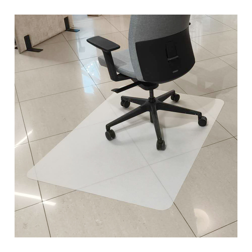 Коврик напольный защитный под кресло 1200x900x2 мм, матовый (полипропилен) - 7
