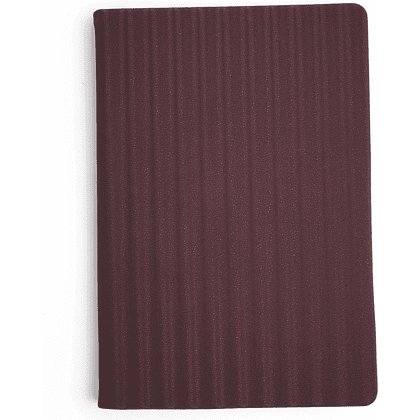 Книга записная "Stripes", А5, 128 листов, клетка, сливовый - 2