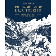 Книга на английском языке "The Worlds of J.R.R. Tolkien", John Garth