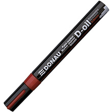 Маркер перманентный на нитрокраске "Donau D-Oil", красный