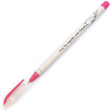 Ручка шариковая "Bunny", 0.7 мм, серый, малиновый, стерж. синий