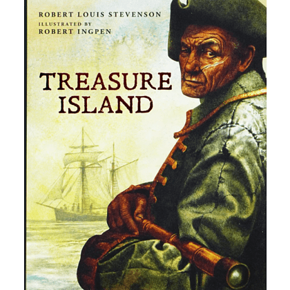 Книга на английском языке "Treasure Island", Stevenson R. 
