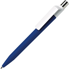 Ручка шариковая автоматическая "Dot Gom Cb Cr", 1.0 мм, синий, стерж. синий