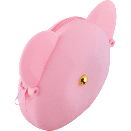 Кошелек "Cat", 15х12.5 см, силикон, розовый - 3