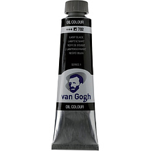 Краски масляные "Van Gogh", 702 сажа газовая, 40 мл, туба