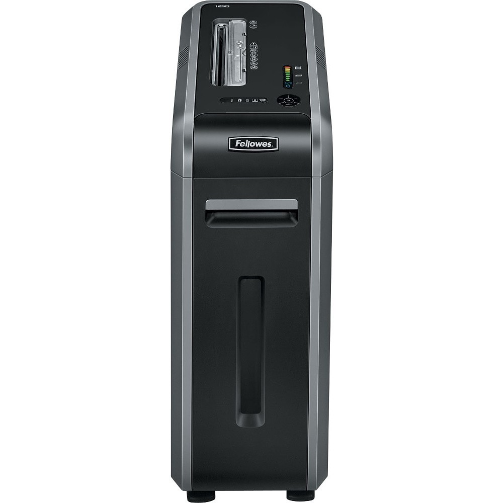 Уничтожитель Fellowes PowerShred 125Ci, DIN P-4, 4x38 мм, 20 листов., 53 литров, 100% Jam Proof, SafeSense
