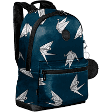 Рюкзак молодежный "Оригами", синий
