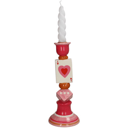 Подсвечник "Card", 10х10х25 см, разноцветный - 2