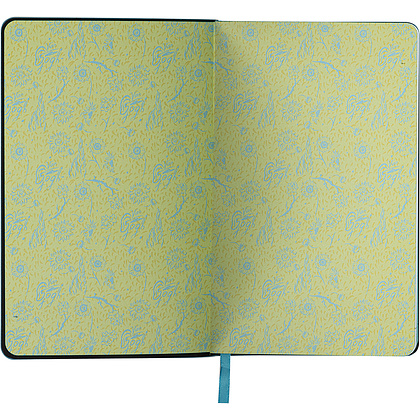 Ежедневник датированный "Цветущий миндаль", А5, 336 страниц, синий, 2023 - 5