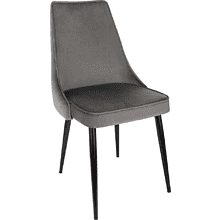 Стул Бюрократ "CH-K4", ткань, темно-серый, металл