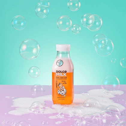Пена для ванны двухфазная "DOLCE MILK", 400 мл, абрикос и персик - 2