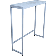 Стол консольный RION ALLERD, белый муар, Энигма