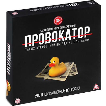 Игра настольная "Провокатор 18+"