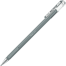 Ручка гелевая "Mattehop", 1 мм, серый