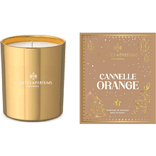 Свеча ароматическая PLANTES&PARFUMS "Cinnamon Orange", Christmas Collection 2026, 180 гр
