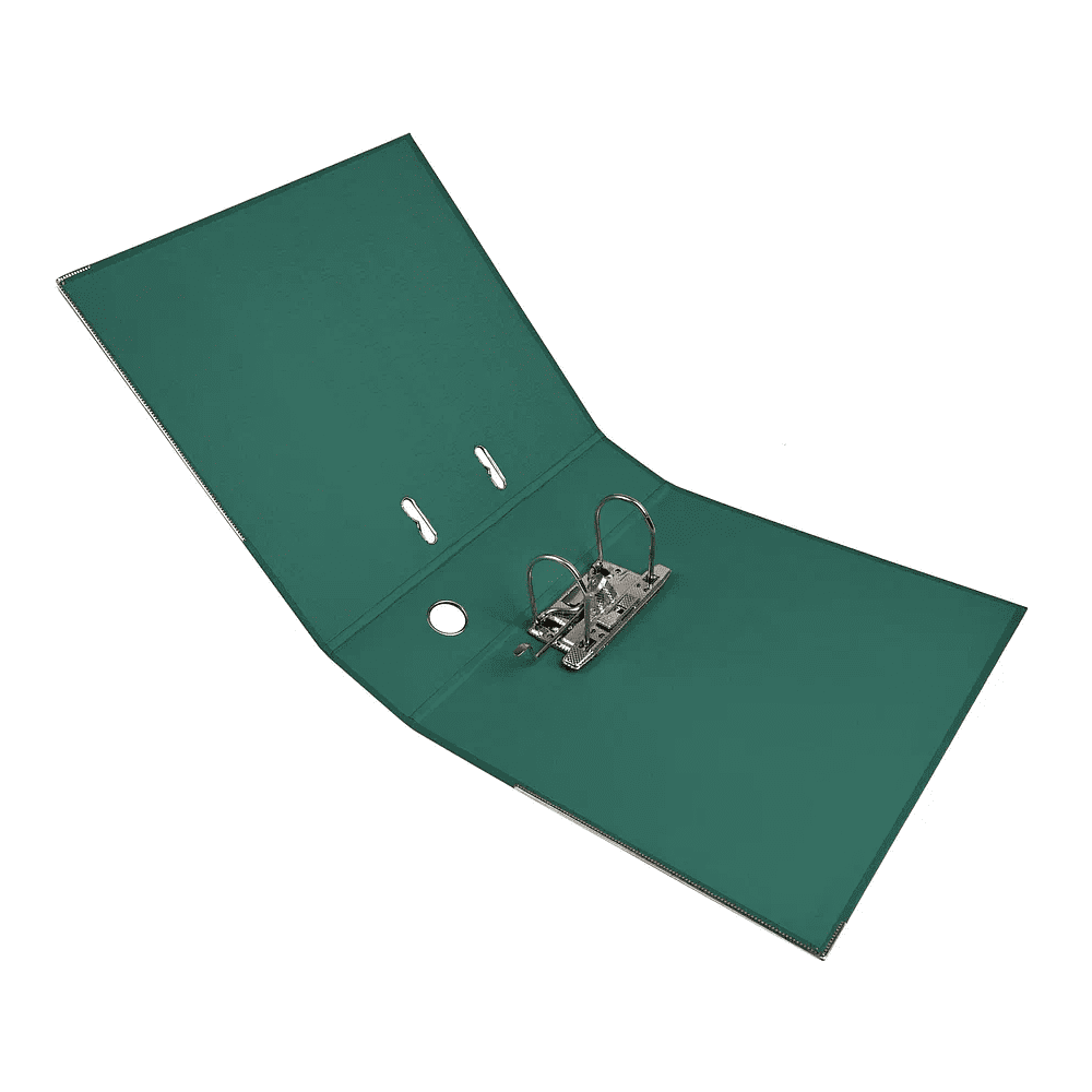 Папка-регистратор "Yesli:", А4, 75 мм, ПВХ, зеленый - 5