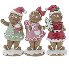 Фигурка "Пряник-девочка", 8 x 5,5 x 117,5 см, разноцветный, 3 в 1