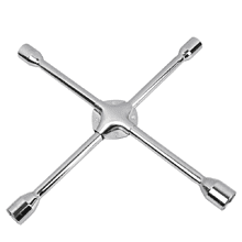 Ключ балонный крестообразный Deli YS EDL4416, 17/19/21/22 мм, хромированный