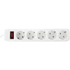 Сетевой фильтр Sonnen SPW-505, 5 м, 5 розеток, белый - 5