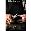 Длинногубцы Deli HS HT2106C, 160 мм, Soft Touch, оранжевый - 3