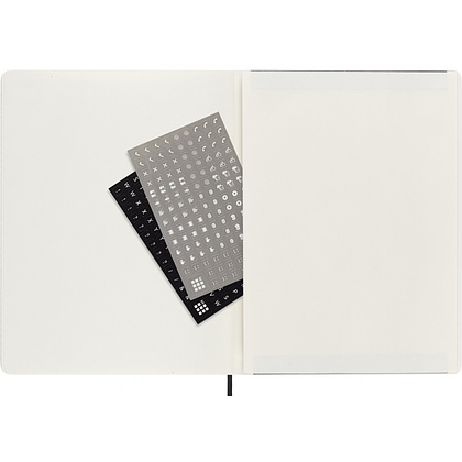 Блокнот "Professional Soft XLarge", А4-, 96 листов, линейка, черный  - 7