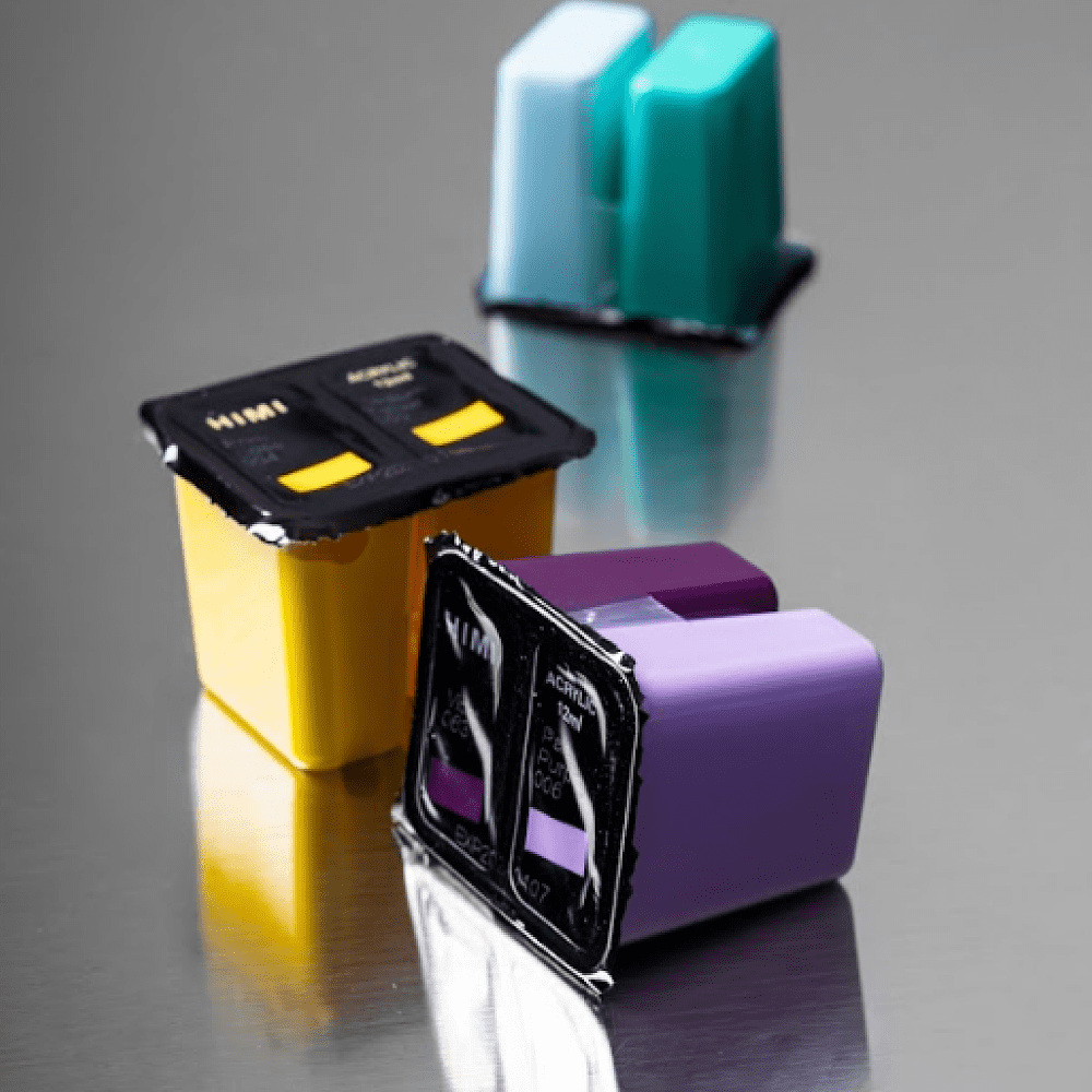 Краски акриловые"Himi Jelly Cup", набор 36 цветов, 12 мл, кювета - 11