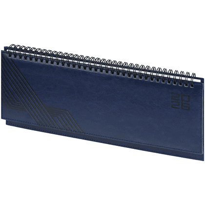 Планинг датированный "Сафир", 310х130 мм, 64 листа, синий, 2026 - 2