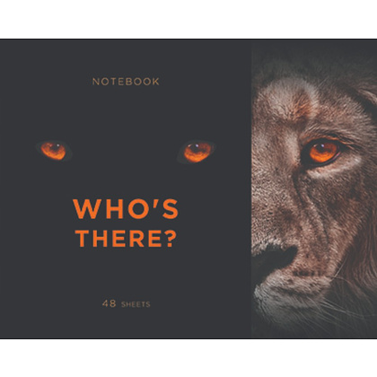 Тетрадь "Кто это?", А5, 48 листов, клетка, ассорти - 9