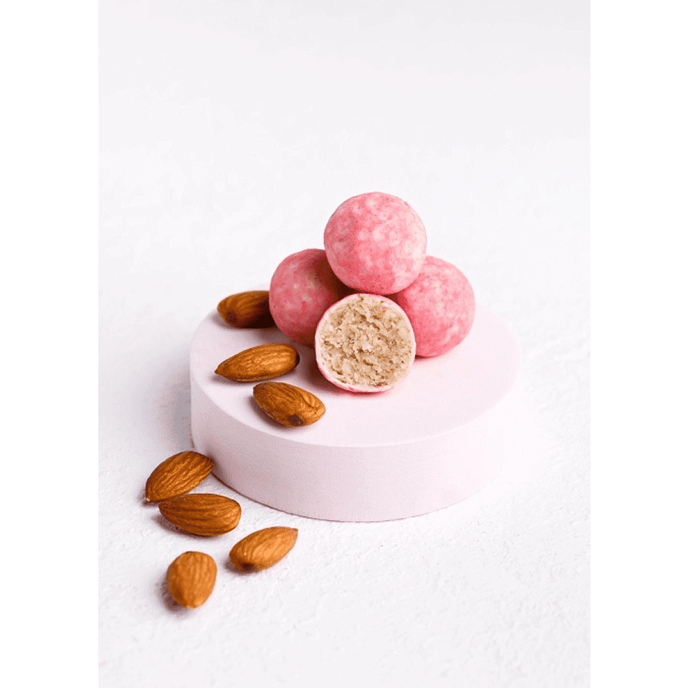 Конфеты "Сибирский кедр", картошка марципановая с миндалем и клубникой, 160 гр. - 5