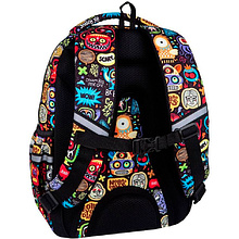 Рюкзак школьный CoolPack "Scary stickers", разноцветный
