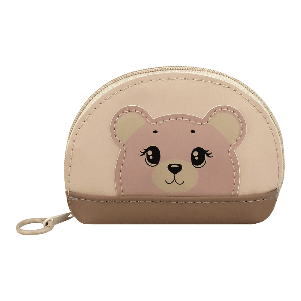 Кошелек "Мишка", коричневый
