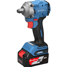 Аккумуляторный гайковерт DongCheng DCPB358 (TYPE EM), 20 В, 358 Нм, 2 АКБ, 4 Ач, З/У 2 А