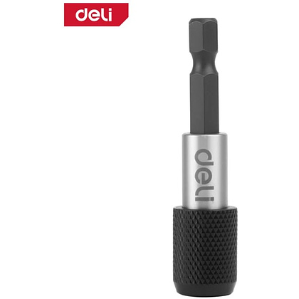 Держатель бит (насадок) Deli YS EDL107401, магнитный, набор 2 шт., 60мм, 1/4", с фиксатором - 11 Держатель бит (насадок) Deli YS EDL107401, магнитный, набор 2 шт., 60мм, 1/4", с фиксатором - 11