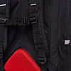Рюкзак школьный "Sporty", с карманом для ноутбука, черный, красный - 6