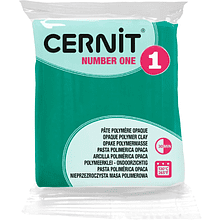 Полимерная глина "Cernit № 1 (Number One)", 56 г, 600 зеленый