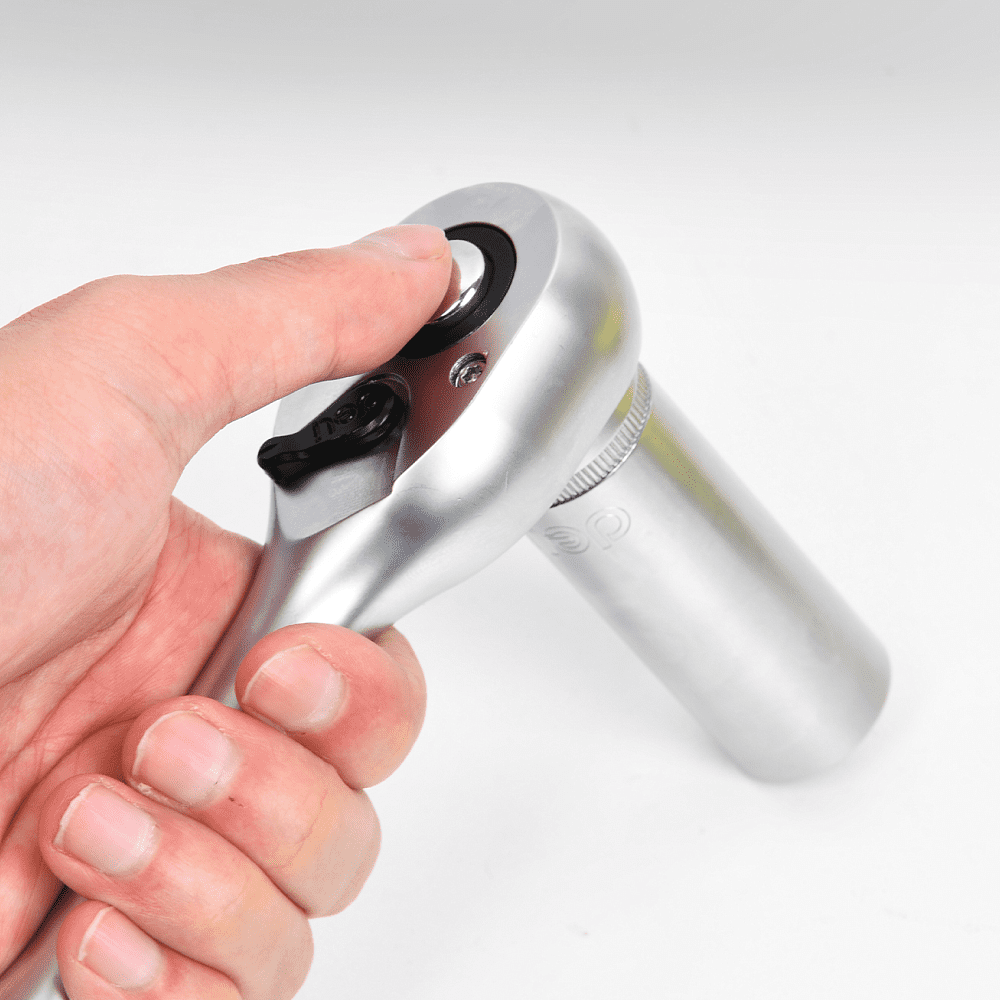 Ключ-трещотка Deli RS EDQ41802, 1/4", 150 мм, 72 зуба - 4