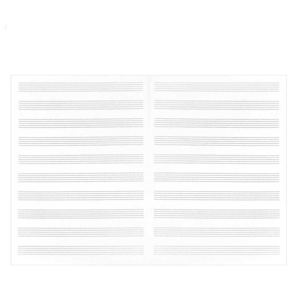 Тетрадь для нот "Наушники и партитура", А4, 12 листов - 4