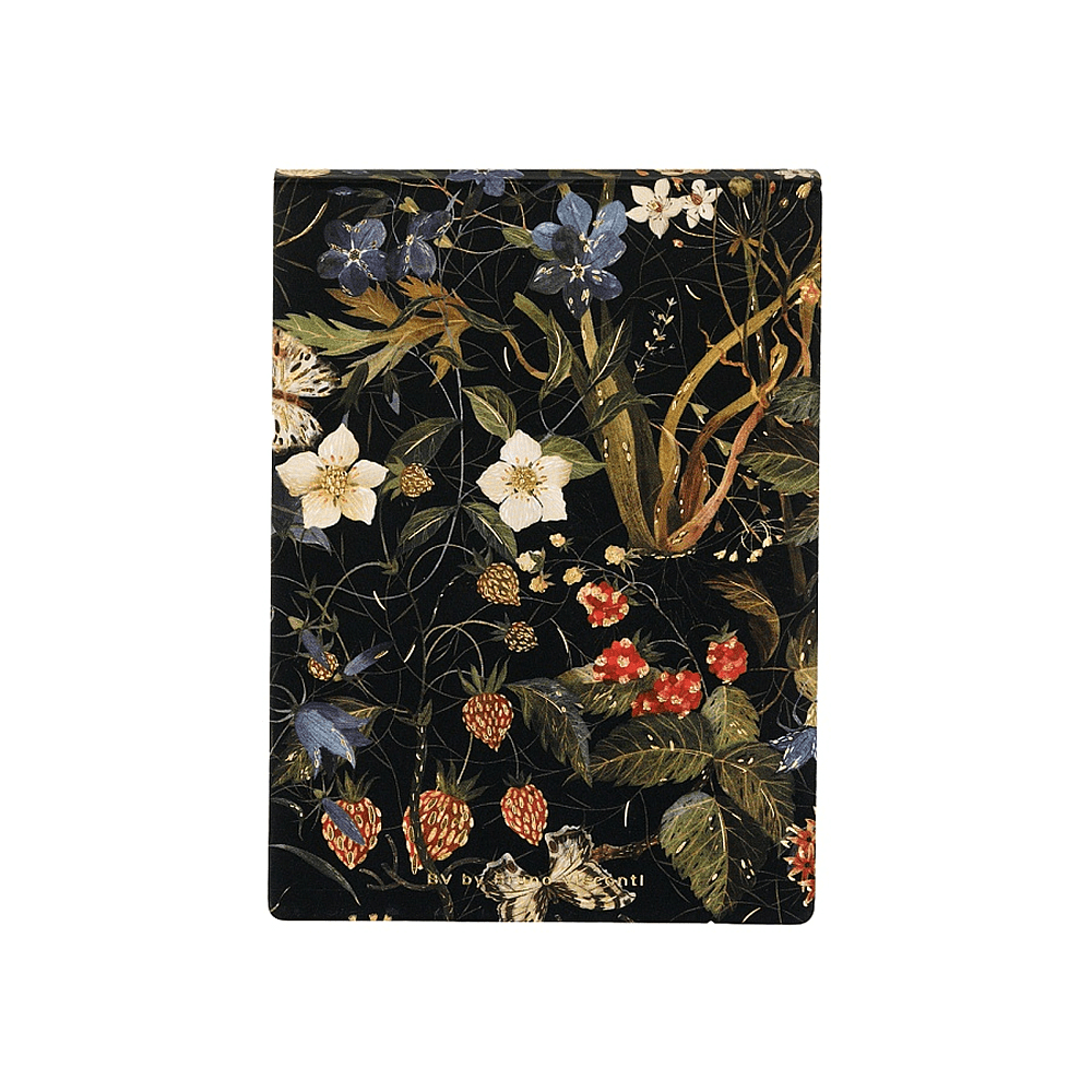 Блокнот "Flora. Лесные ягоды", A6, 250 листов, нелинейный, склейка сверху, черный, зеленый - 2