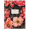 Блокнот "Flora. Pink Blossom", A6, 80 листов, клетка, черный, розовый - 2